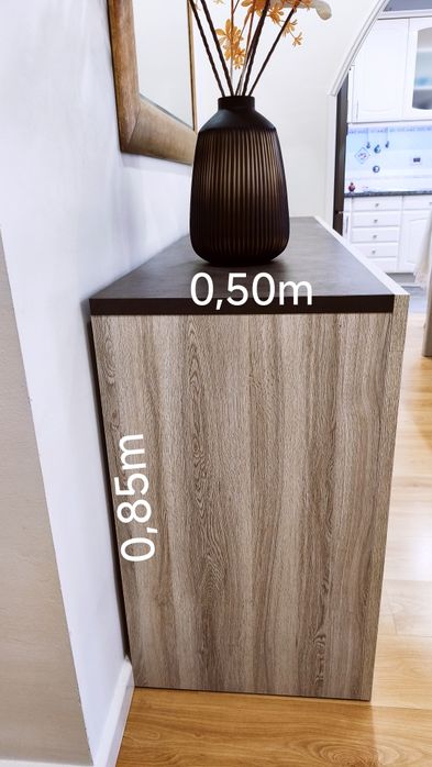 Móvel de sala em tons cinza