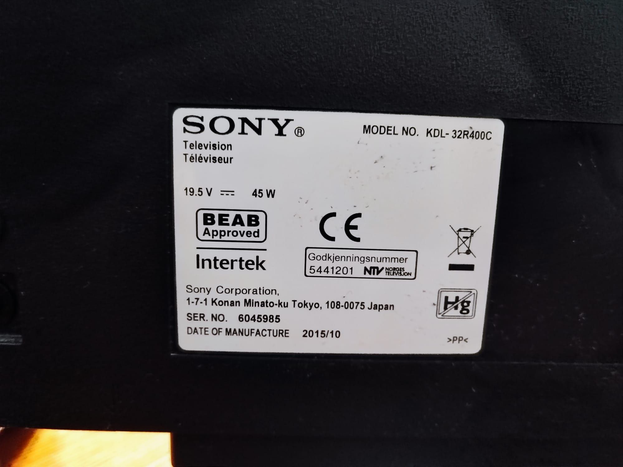 Telewizor Sony KDL-32R400C