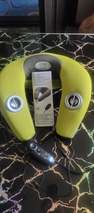 Акустичний масажер шиацу з підігрівом для шиї та плечей Scholl