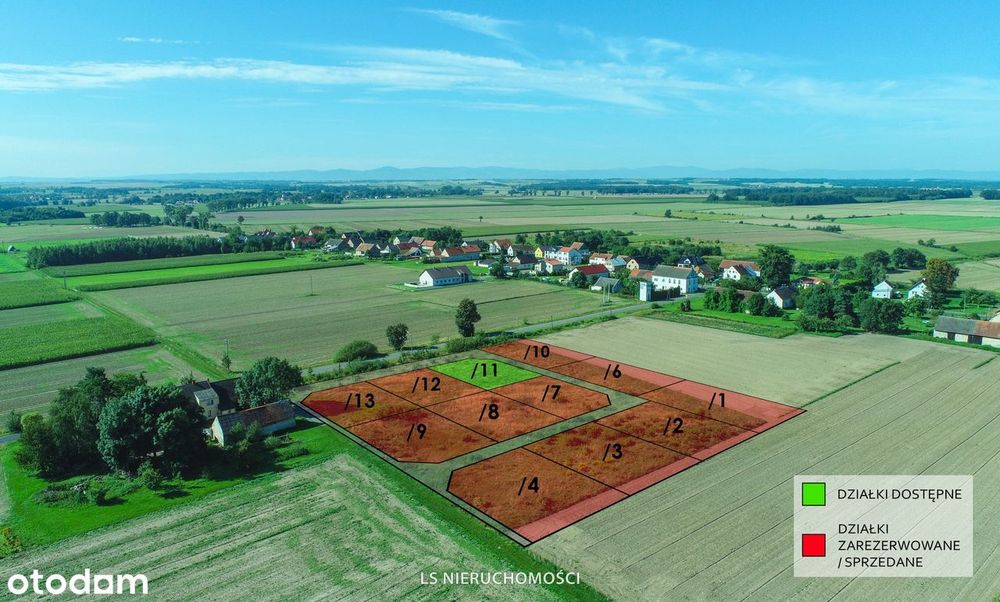Działka budowlana Kuropas