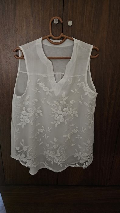 Blusa Túnica bordada