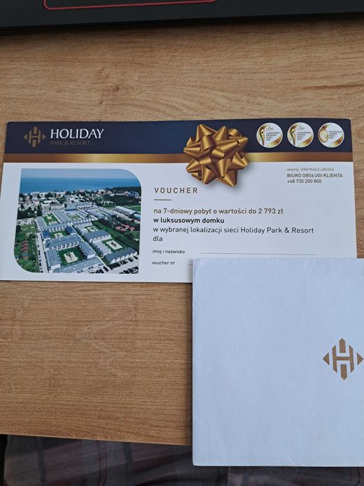 Voucher na wakacje Holiday Park & Resort