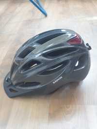 Kask na rower Radvik z oswietleniem rozm M 52-58cm 320gram.