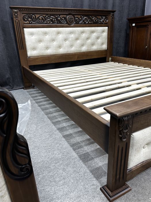 Ліжко дубове,масив дуба,160х200