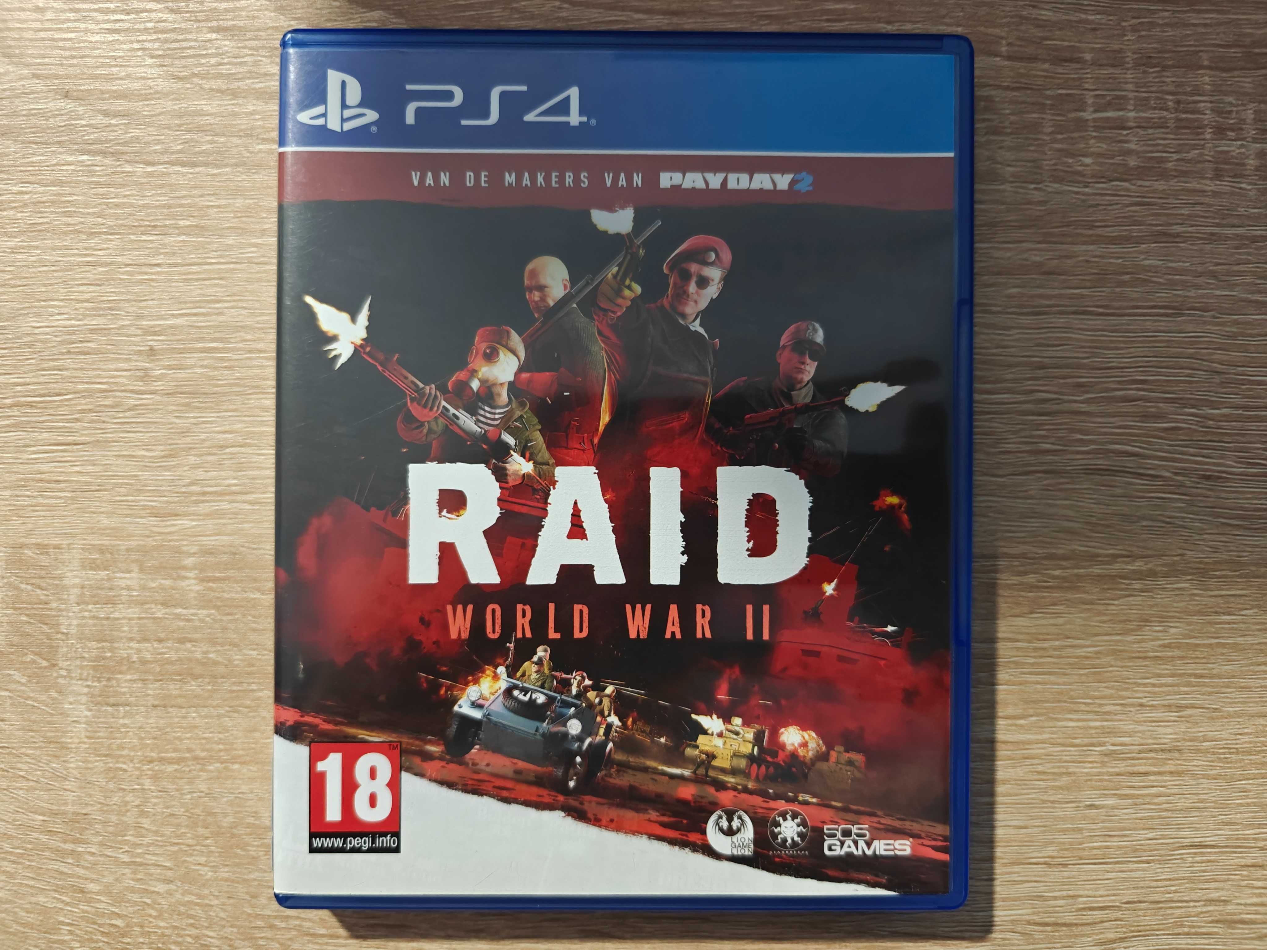 RAID World War II 2 PS4 Playstation 4