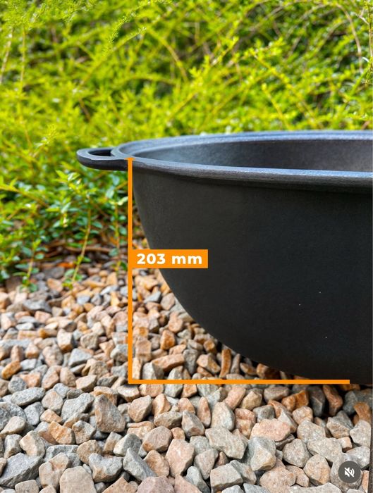 Kociołek 18l z pokrywą–patelnią / Казан 18 л із кришкою-сковородою