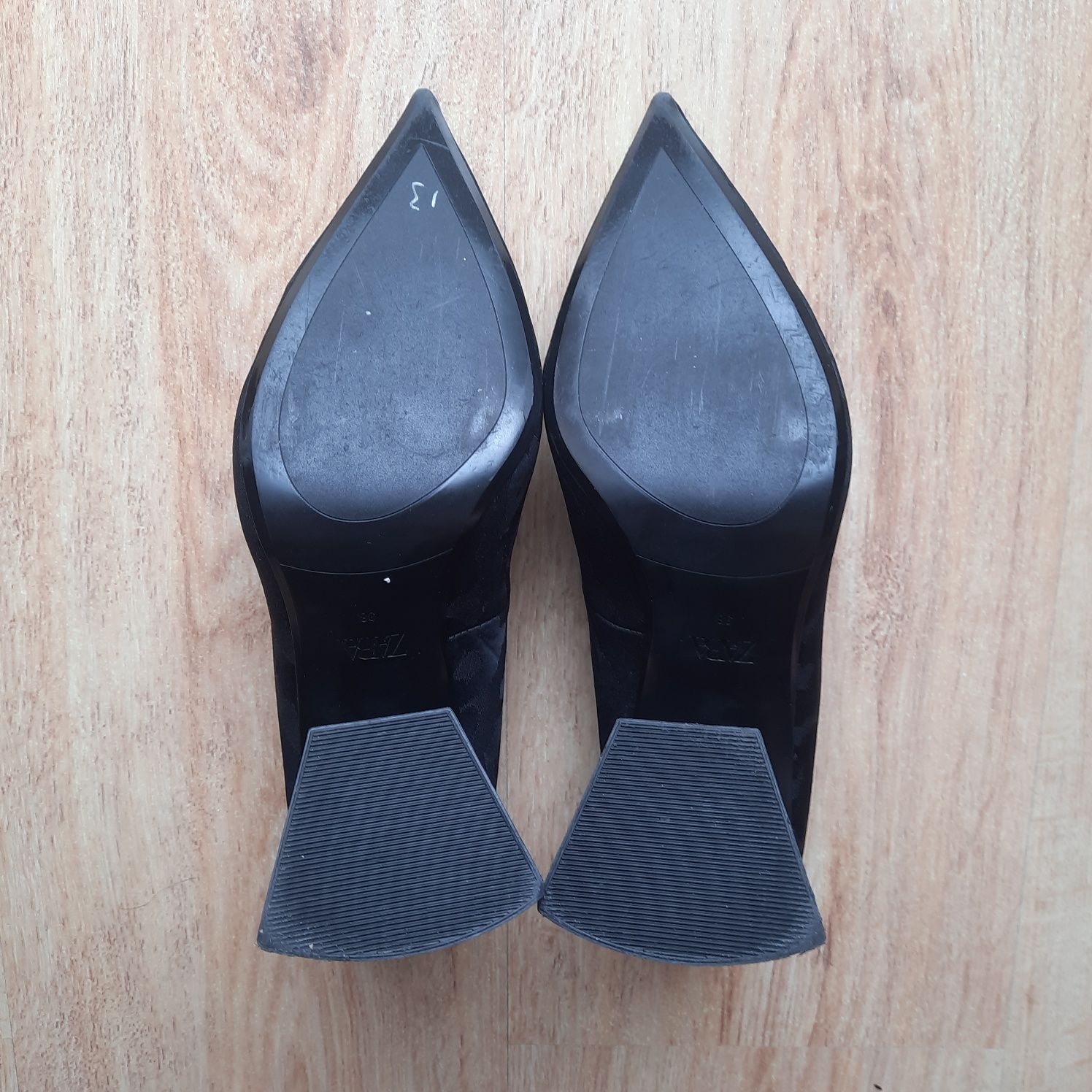 Buty ZARA czarne ,r.38