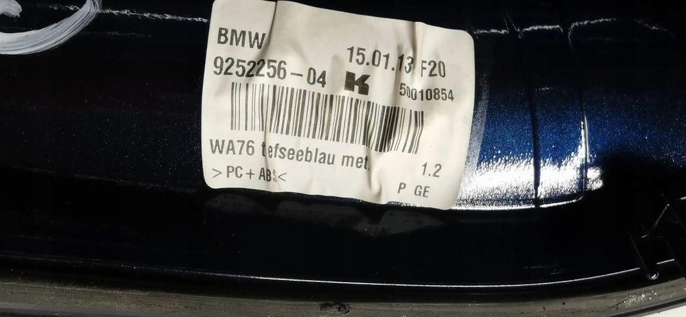 BMW 1 F20 F21 osłona Anteny płetwa Rekinek A76 Tiefseeblau