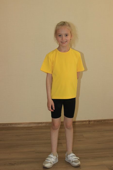 Чорні шорти,   лосіни для дівчинки