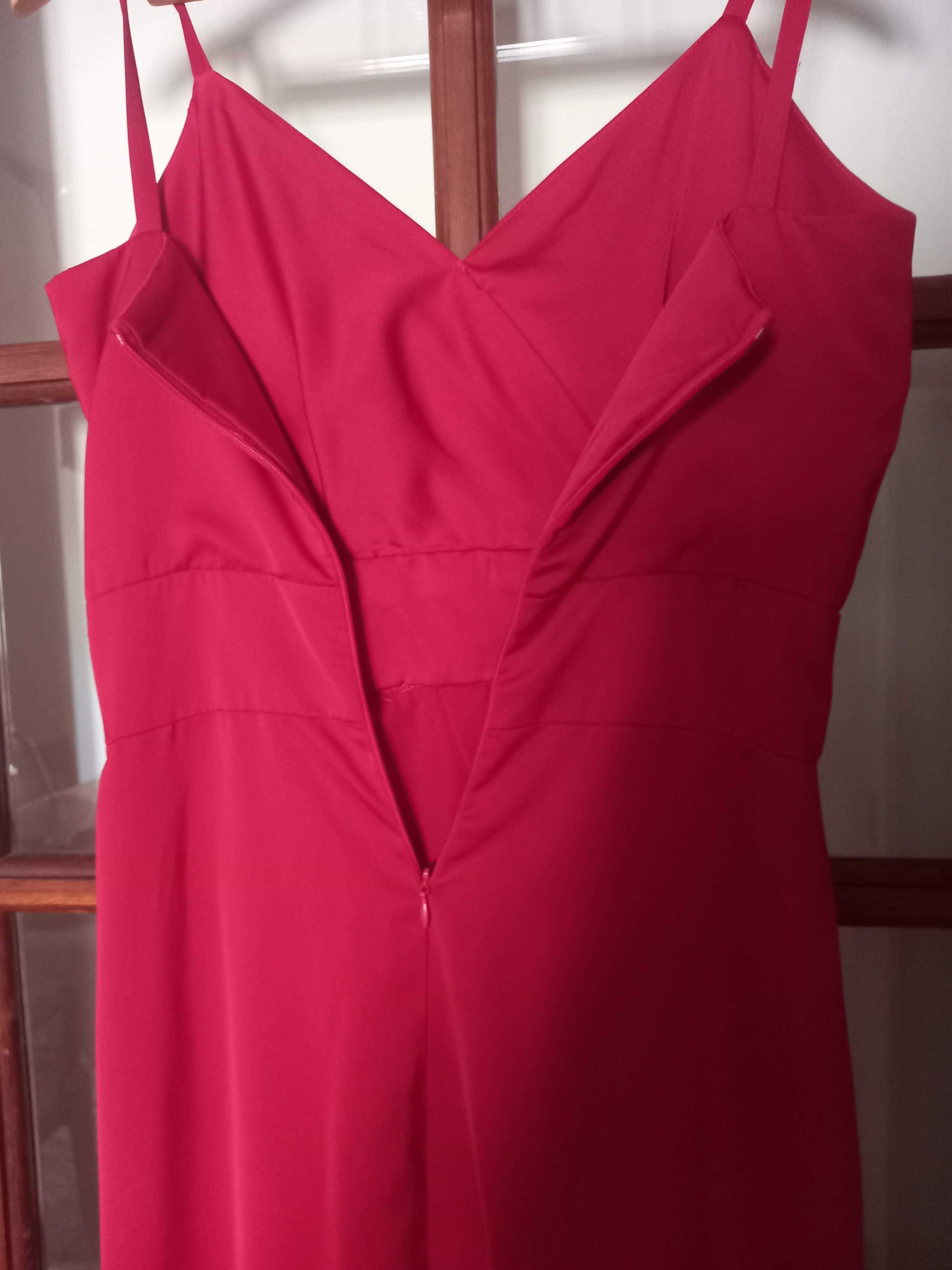 Vestido de cerimónia, vermelho