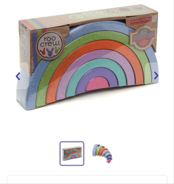 Іграшка-балансир Roo crew Веселка