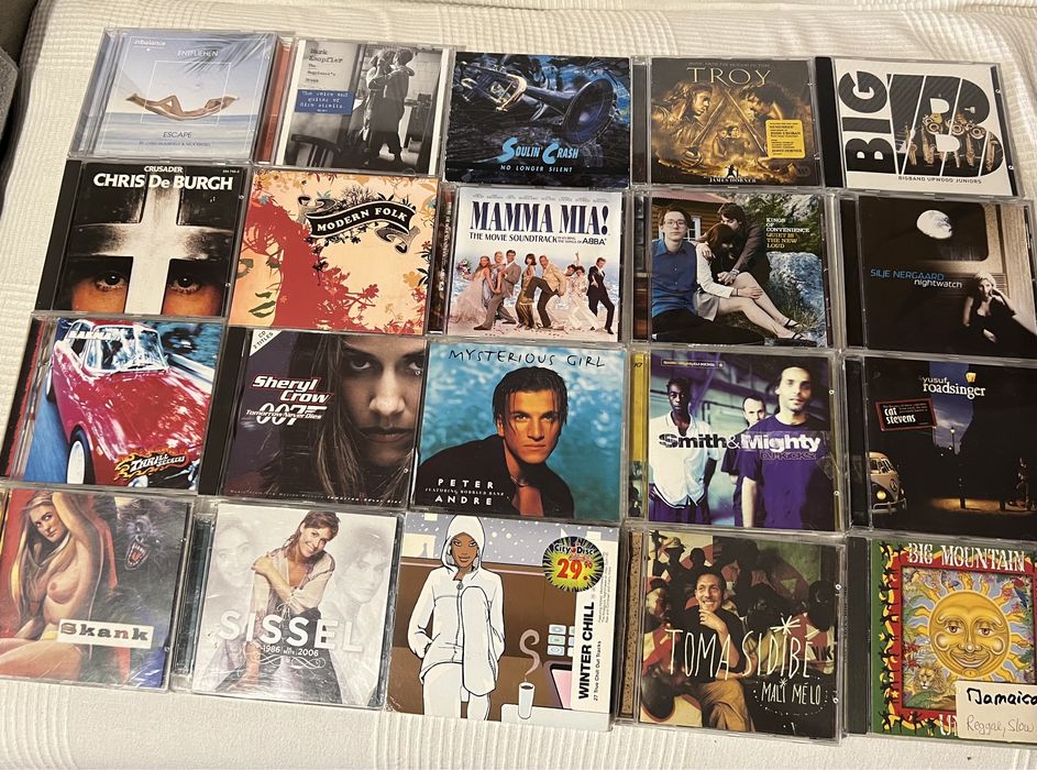 1000 CDs Originais