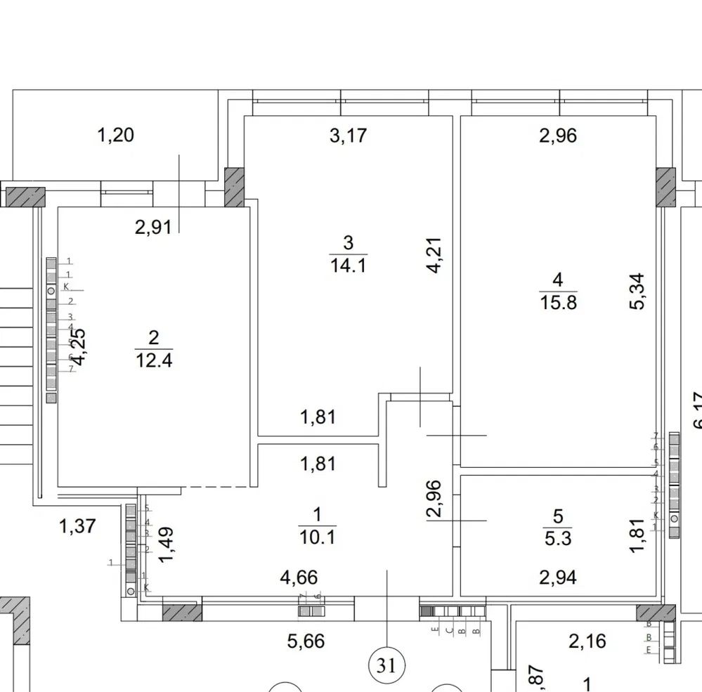 Продаж 2к квартири. ЖК Park land. Новий район