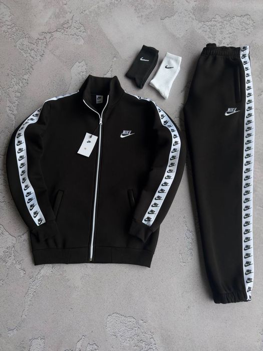 Чоловічий зимній спортивний костюм найк на флісі Nike [S,M,L,XL,XXL]