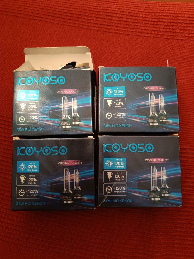 4 unid de Lâmpadas Xenon HDI 35w D1S KOYOSO 10000K