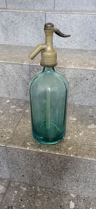 Szklany syfon PRL