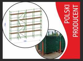 Rusztowania choinka klinowe 100m2 Producent