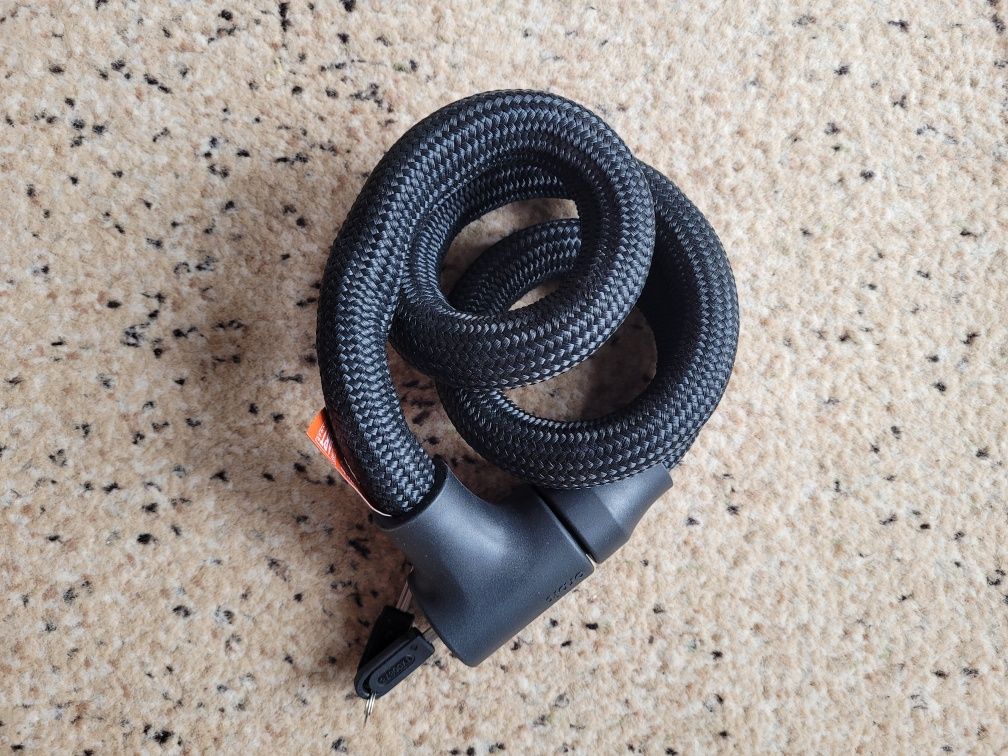 Blokada rowerowa, zapiecie/ Tex-lock orbit/ czarny