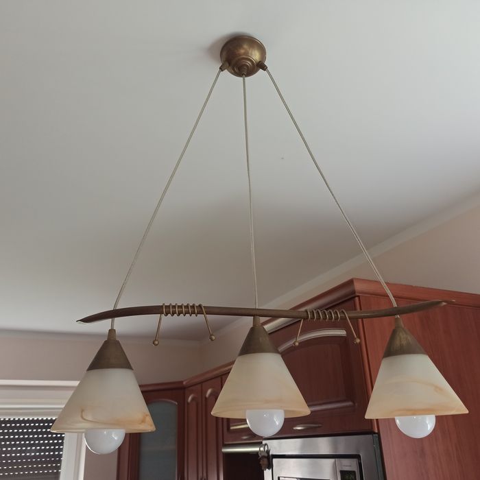 Lampa żyrandol 3 punktowy