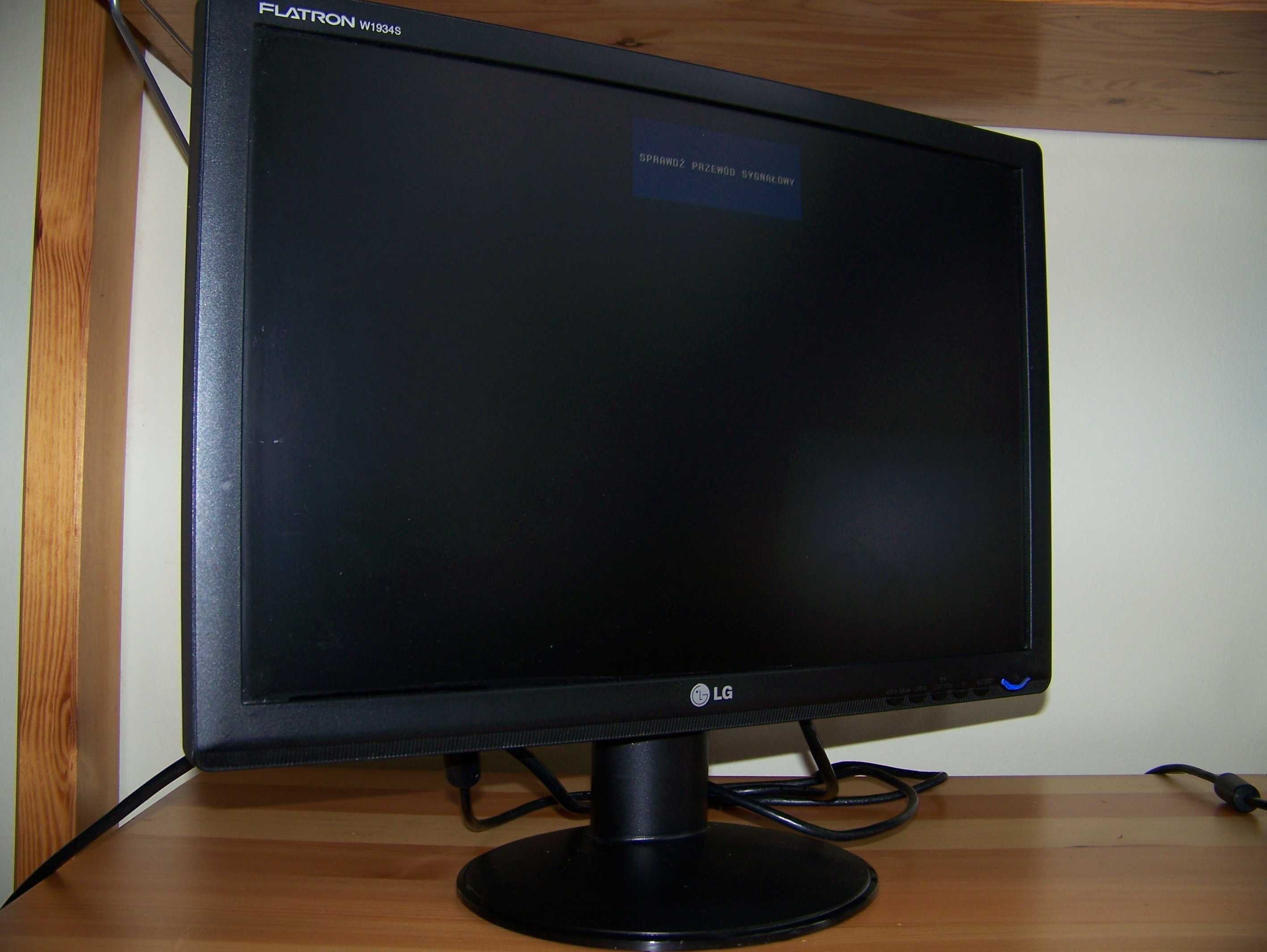 Monitor LG W1934S, 19 cali