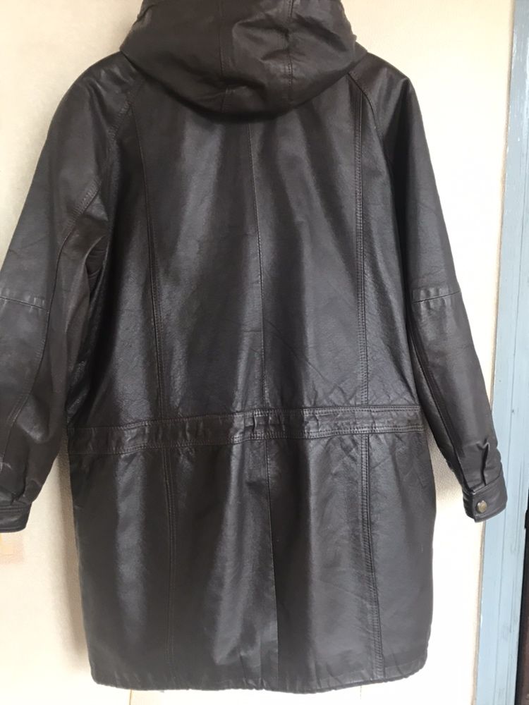 Куртка жіноча кожзамінника 52 розмір