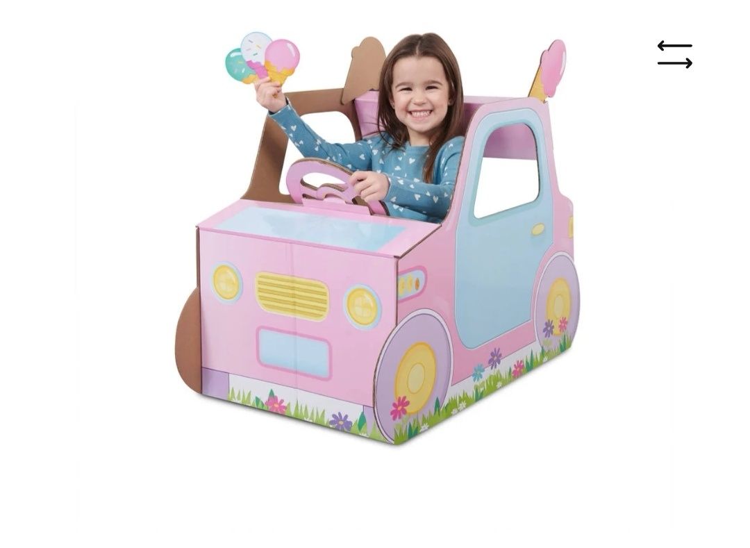 Brinquedo de Montar CONCENTRA Pop2Play Carro Rosa