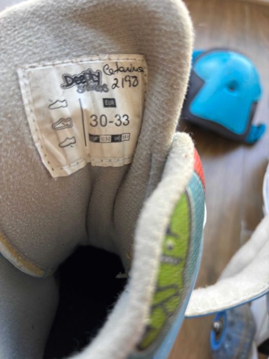 Kit de Patins para Criança | Tamanho ajustável 30-33