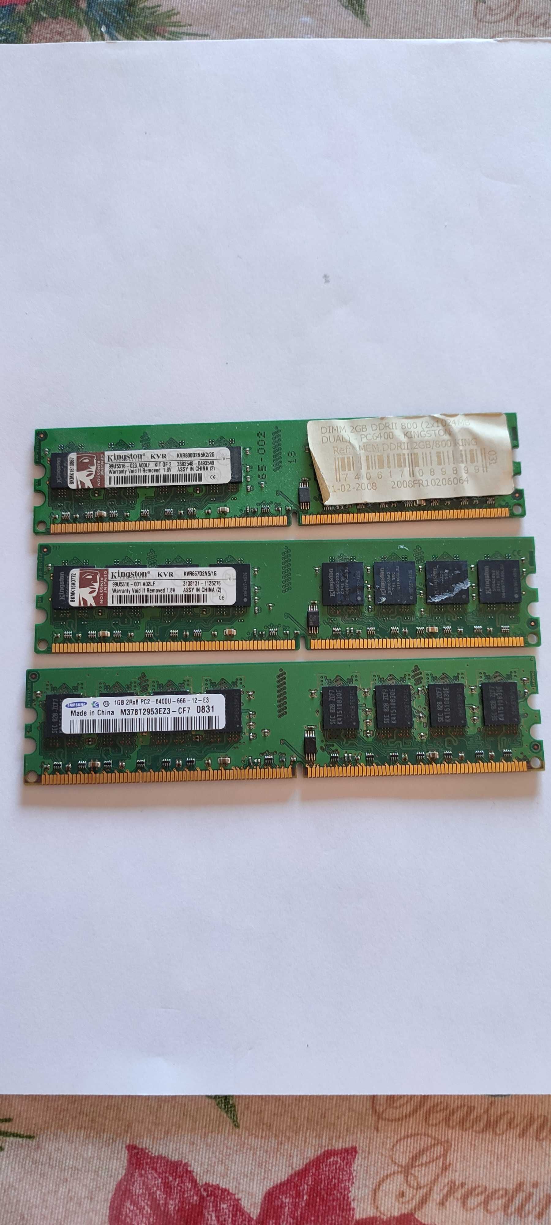 Memorias DDR2 Computador fixo