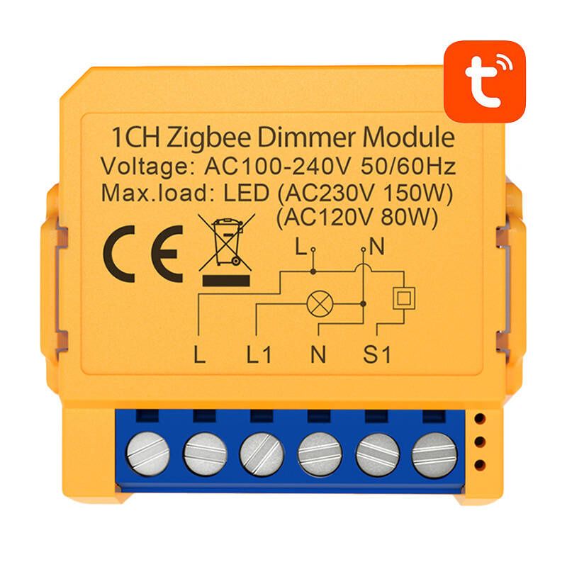 Przełącznik Inteligentny Zigbee Avatto Zdms16-2 Tuya Dopuszkowy