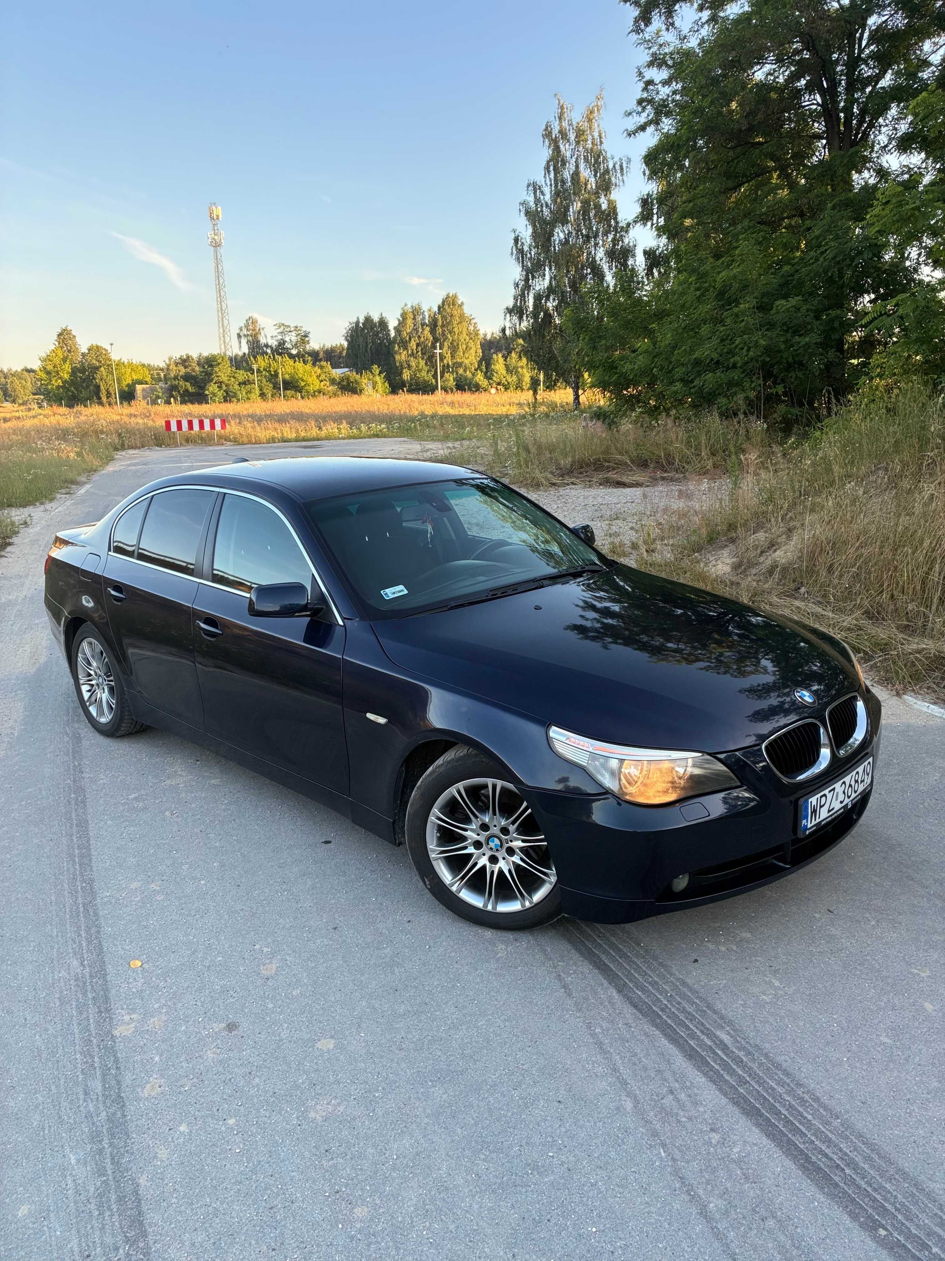 BMW E60 523i benzyna+LPG 2005r 177 KM