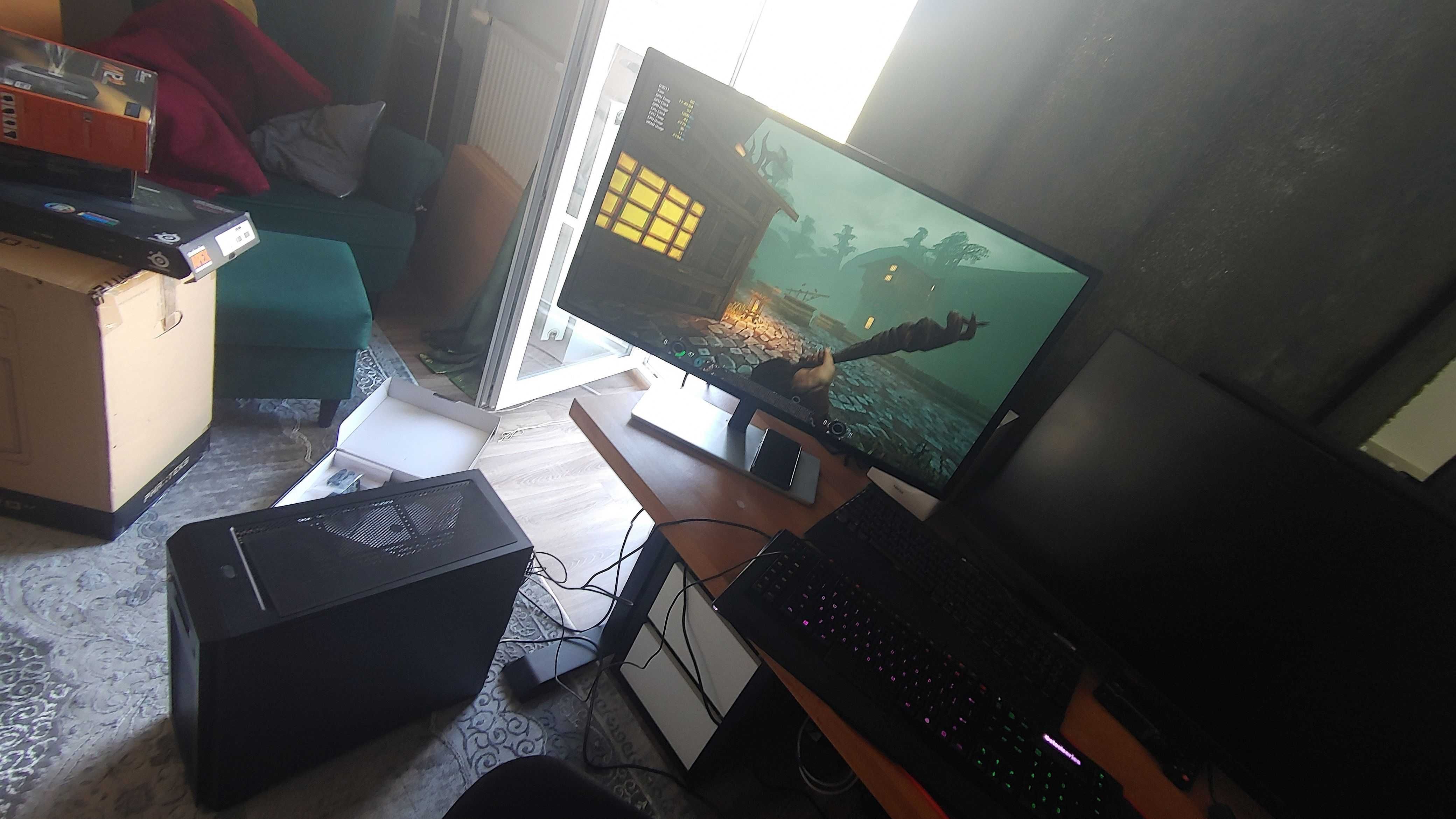 Zestaw komputerowy AMD Ryzen 5600 RTX 2060S komputer do gier / Monitor