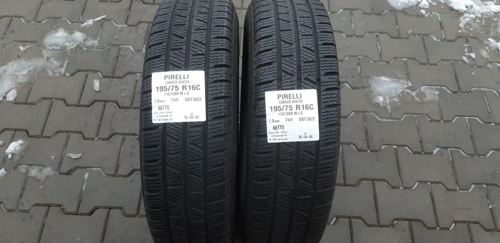 Opony Pirelli 195 75 R16C