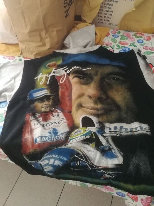 Vendo blusão do aryton senna