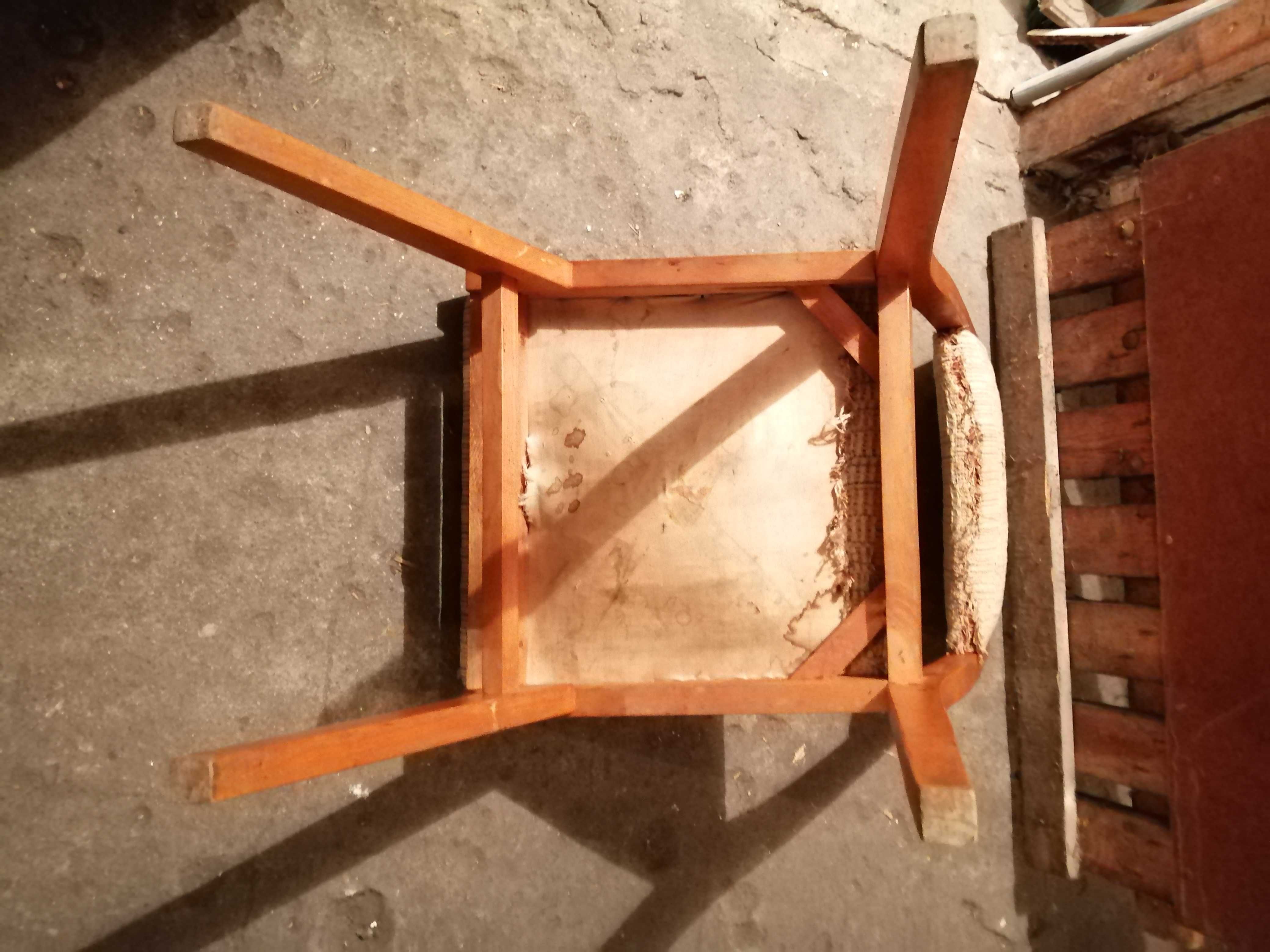 krzesło drewniane PRL, w typie Aster, Beata