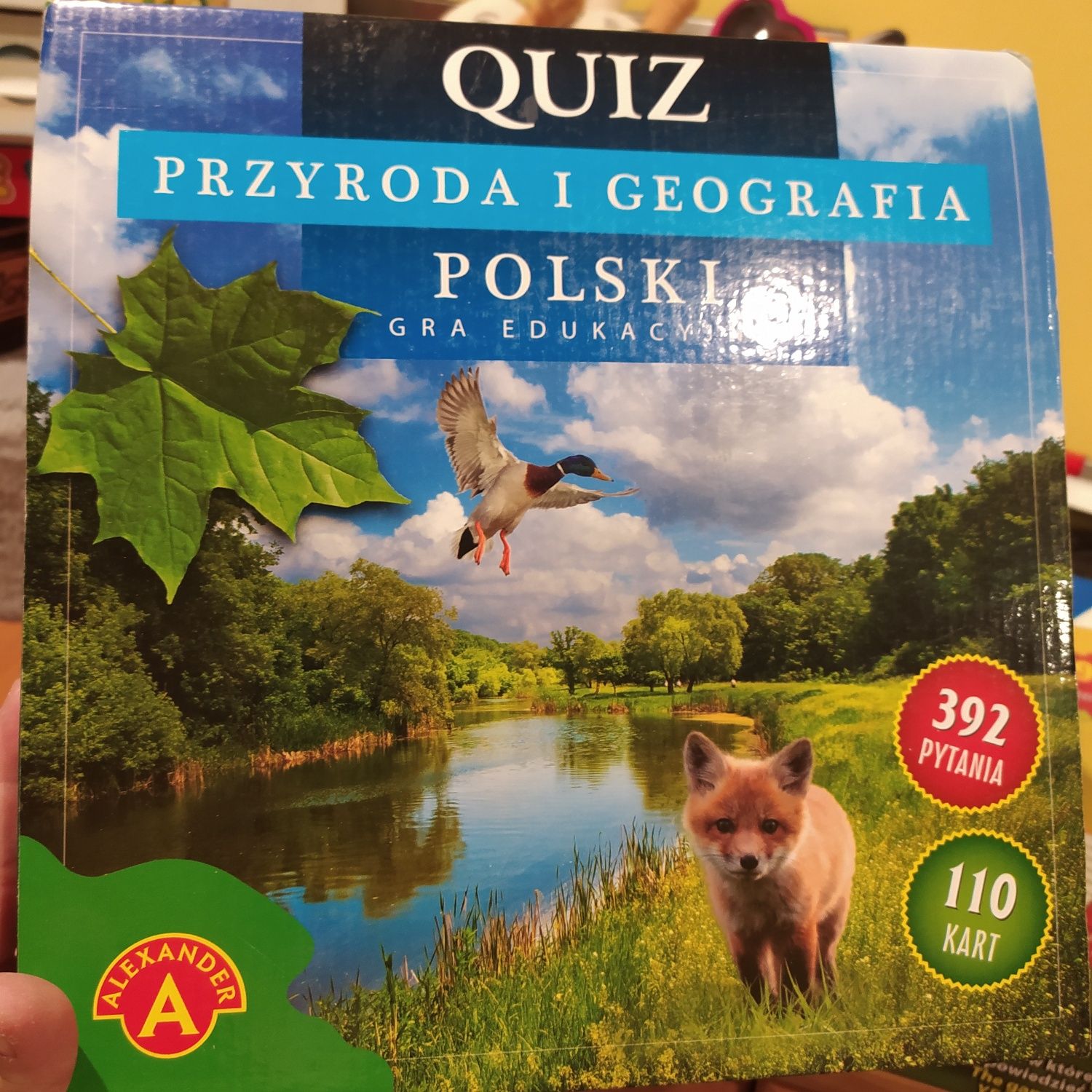 Gra Quiz przyroda i geografia polski