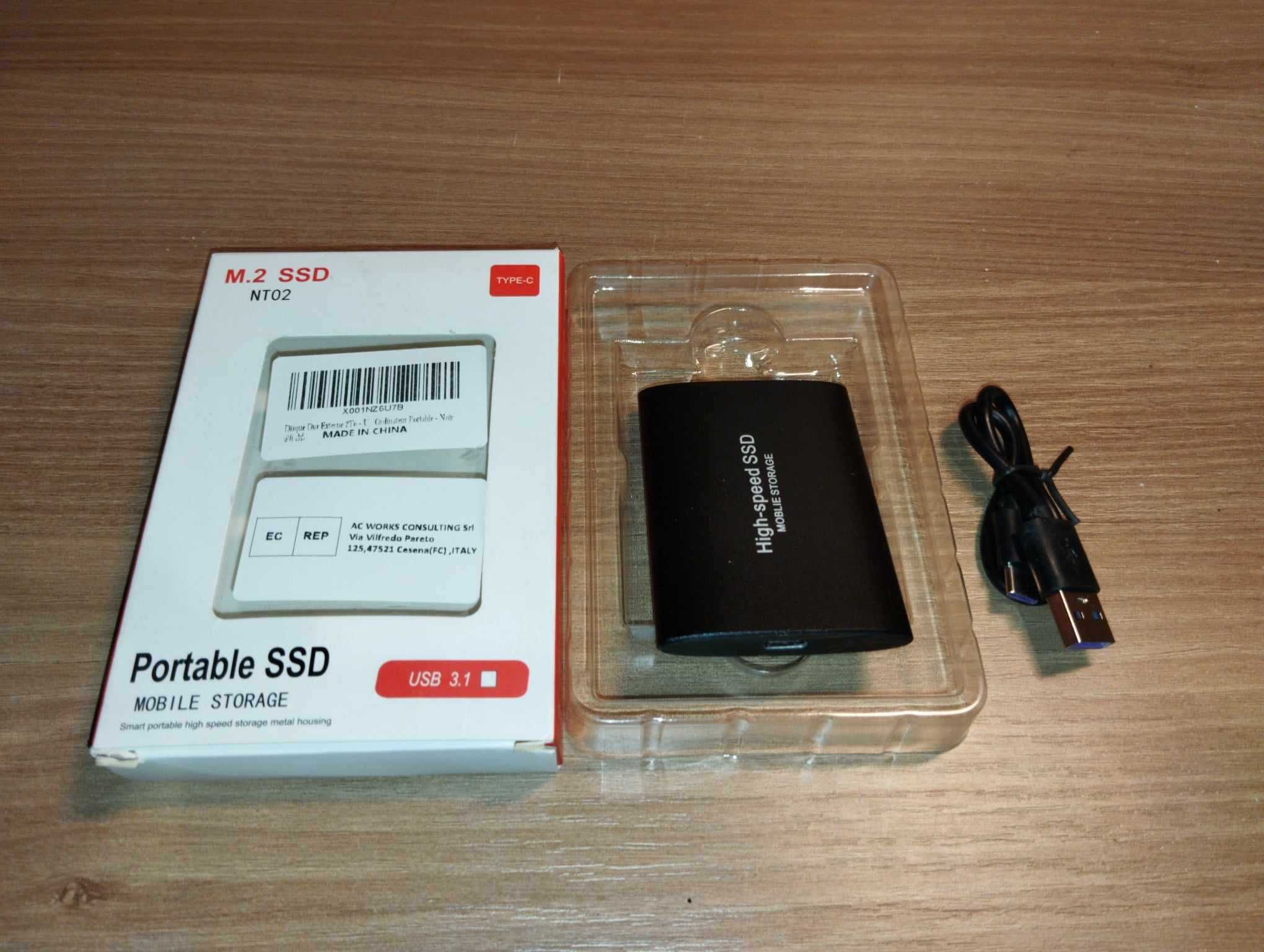 M.2 SSD NT02 High-Speed SSD Mobile Storage - 2 TB - Czarny