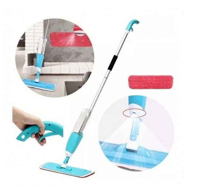 Швабра Спрей с Распылителем Healthy Spray Mop 600 мл з Розпилювачем