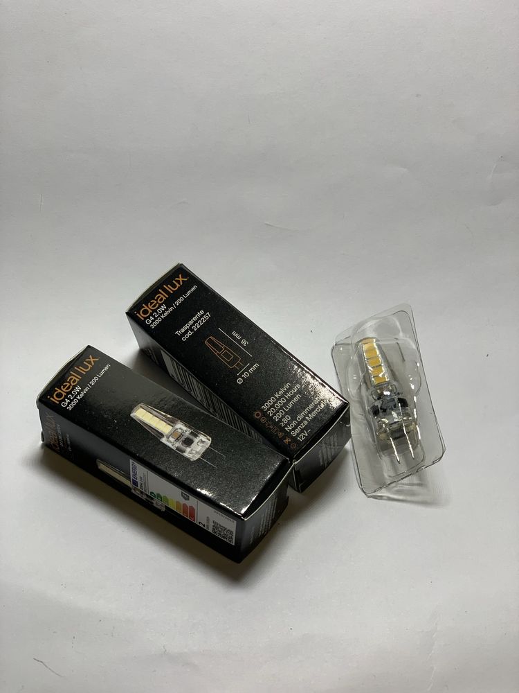 Лампа світлодіодна Ideal Lux 266282 G4 2.0w 3000k Нова