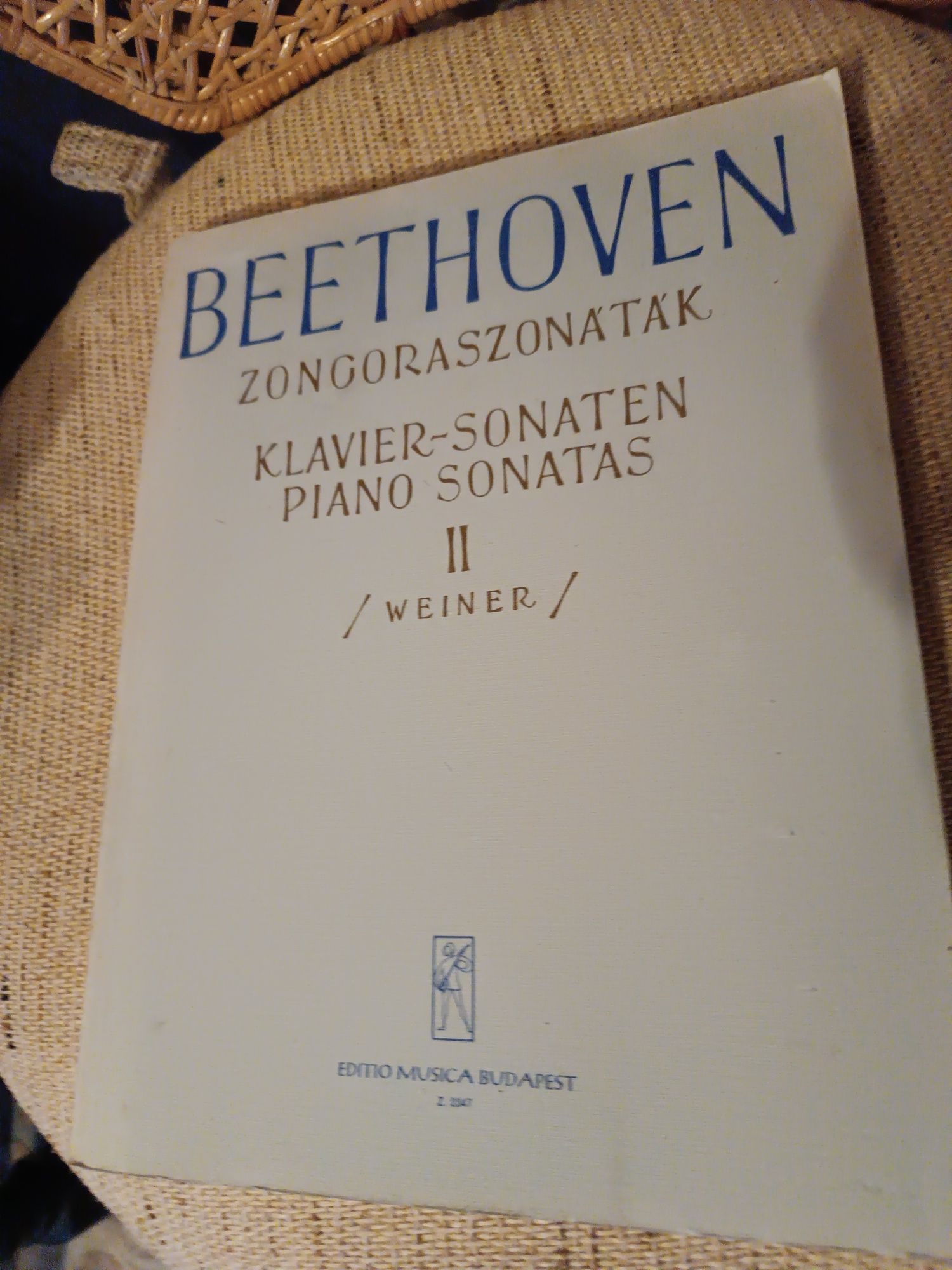 Nuty Beethoven sonaty fortepianowe