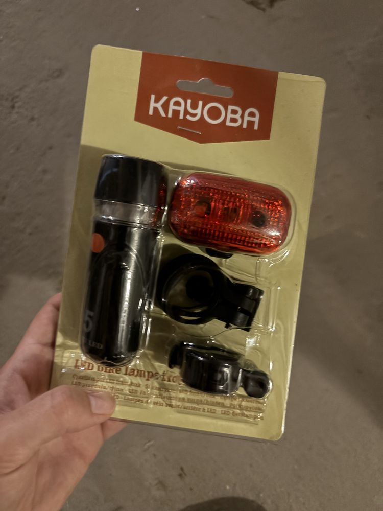 Lampka rowerowa led