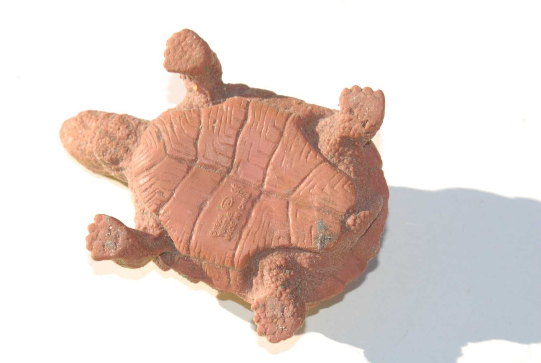 Stara figurka żółw żółwia antyk zabytek