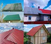 Фарбування даху, покрасити дах, безповітряне фарбування стін, будівель