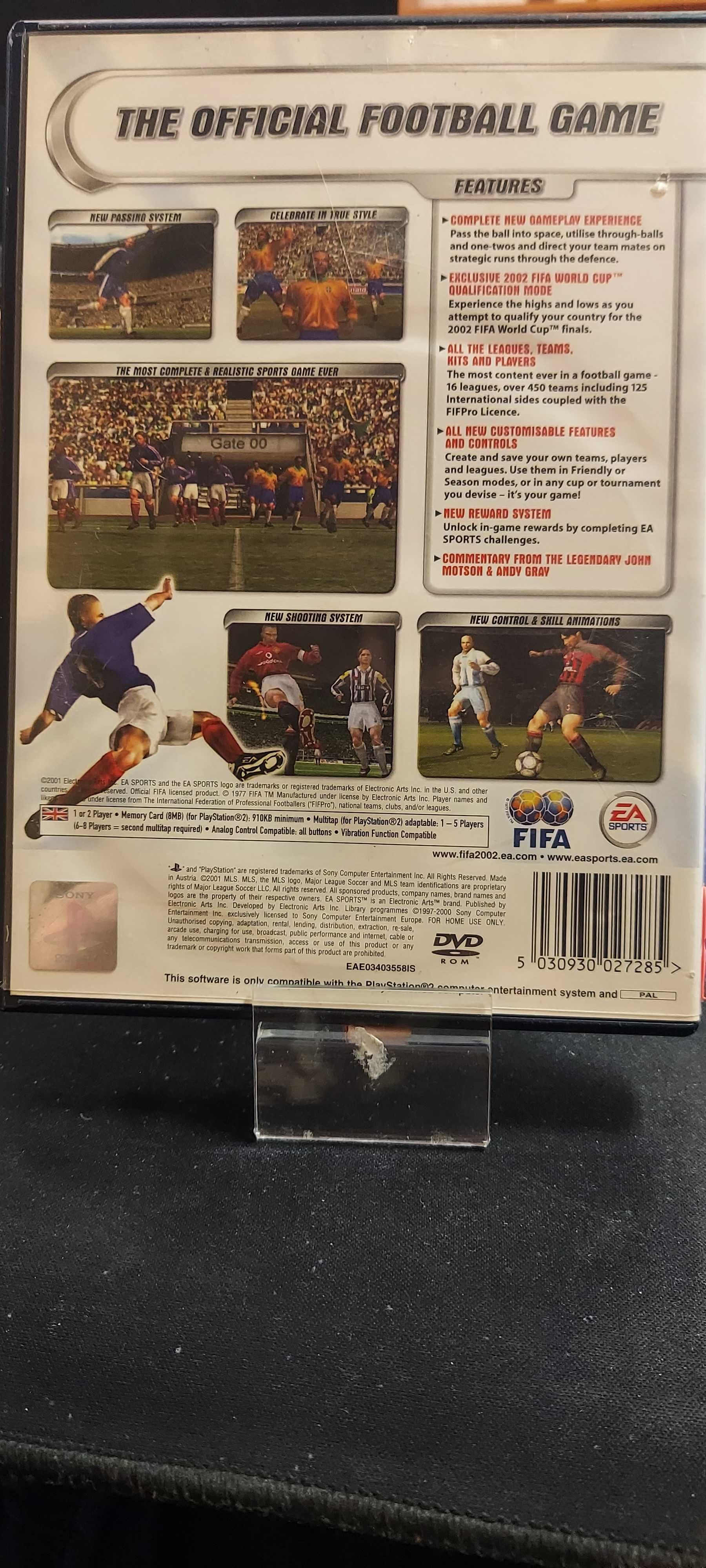 FIFA 2002 PS2 Sklep Wysyłka Wymiana