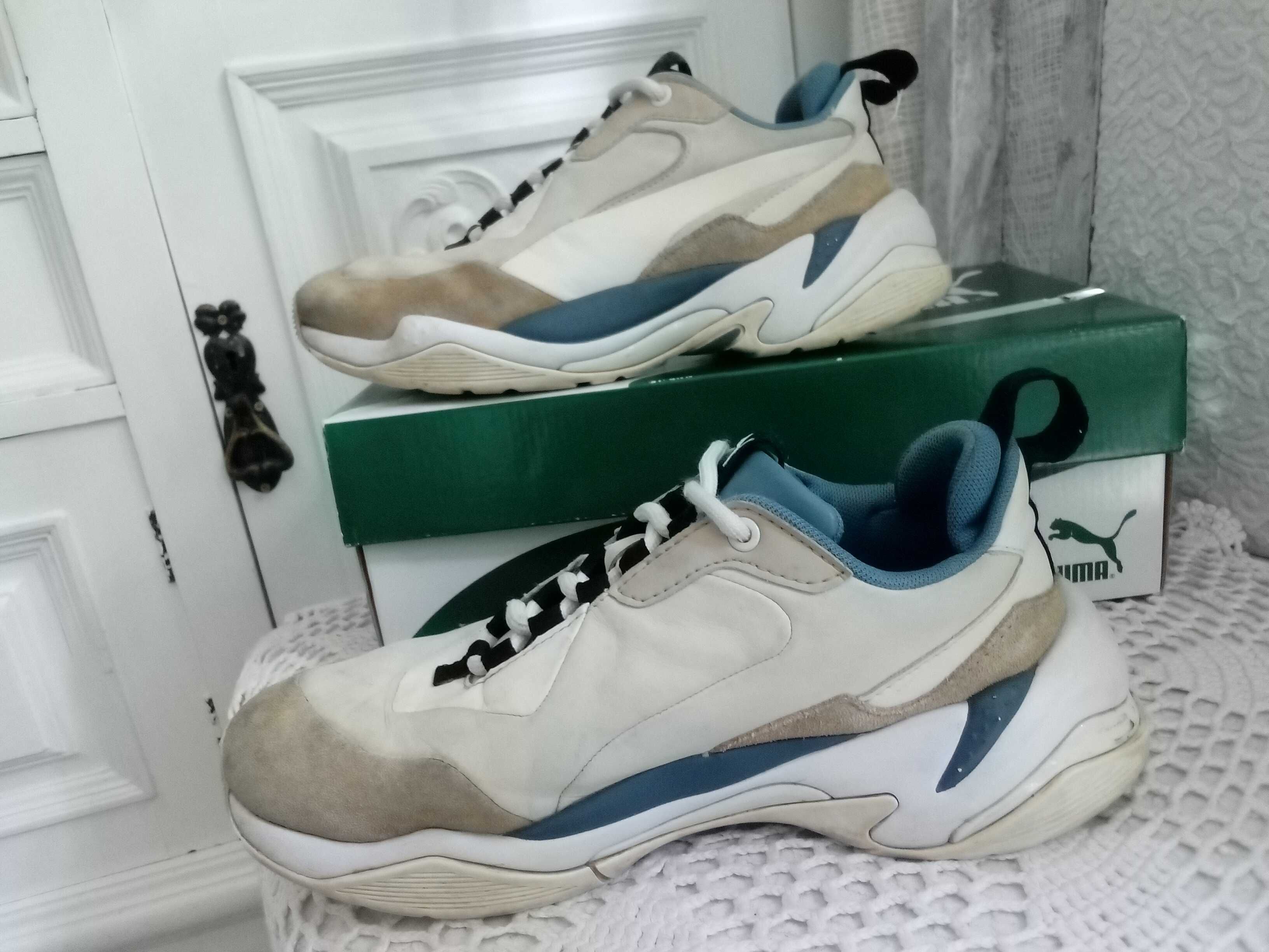 Puma sneakersy damskie 38 skórzane adidasy buty sportowe oryginalne
