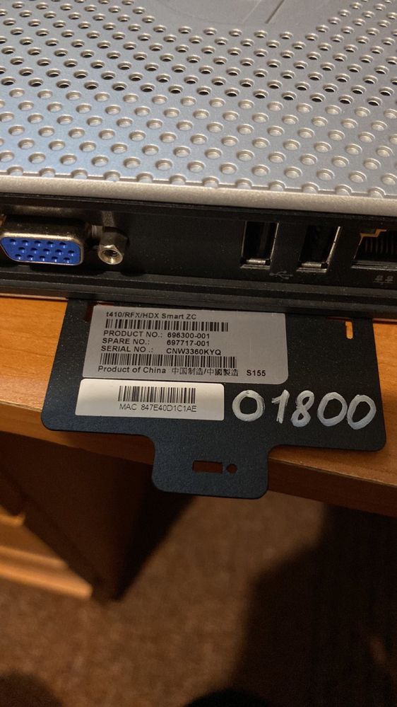 Тонкий клієнт HP t410 міні компютер. Міні пк. Торг. Ціна за всі по 200