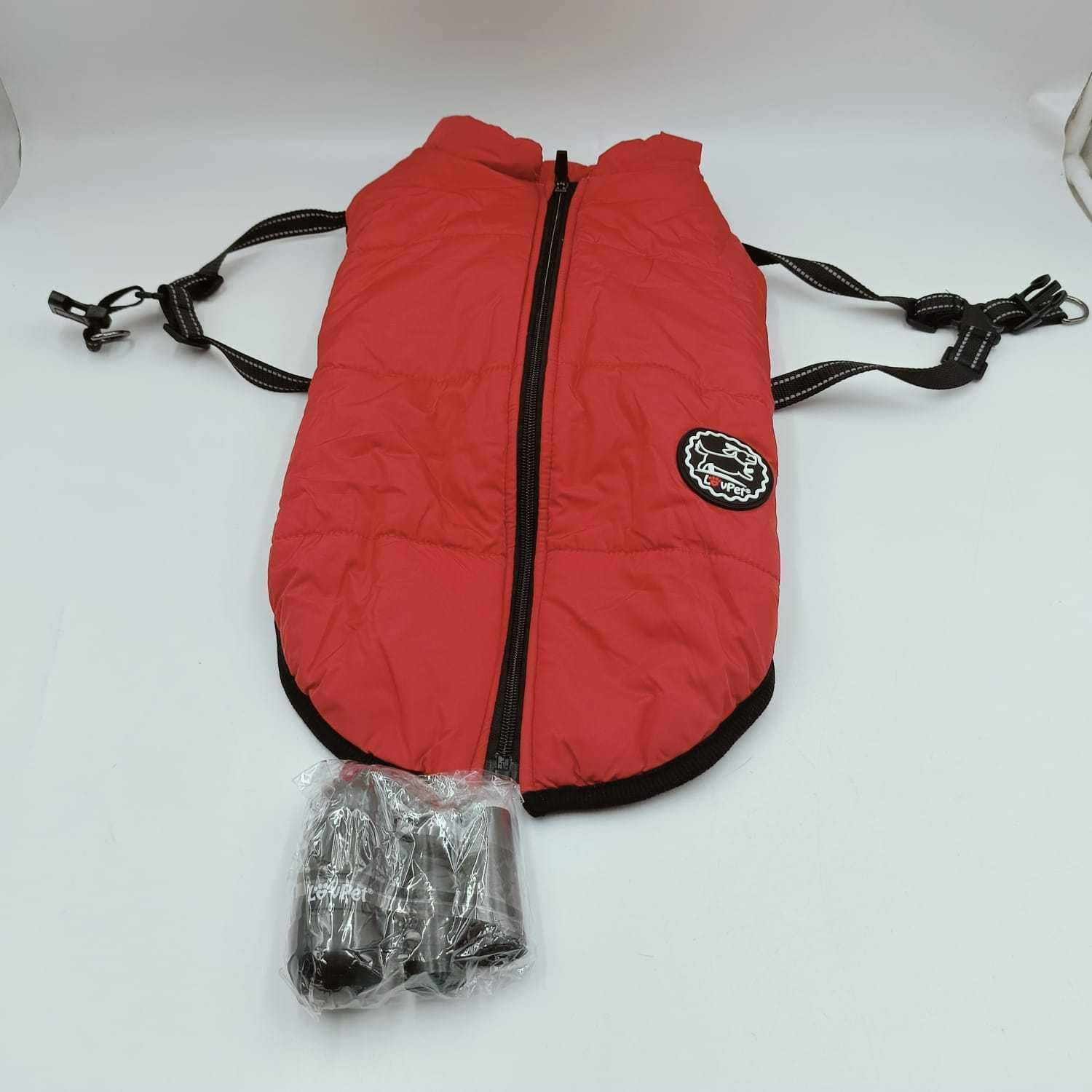 Kurtka Zimowa dla Psa LovPet 40 Polar Wodoodporna Odblaskowa 12-14kg