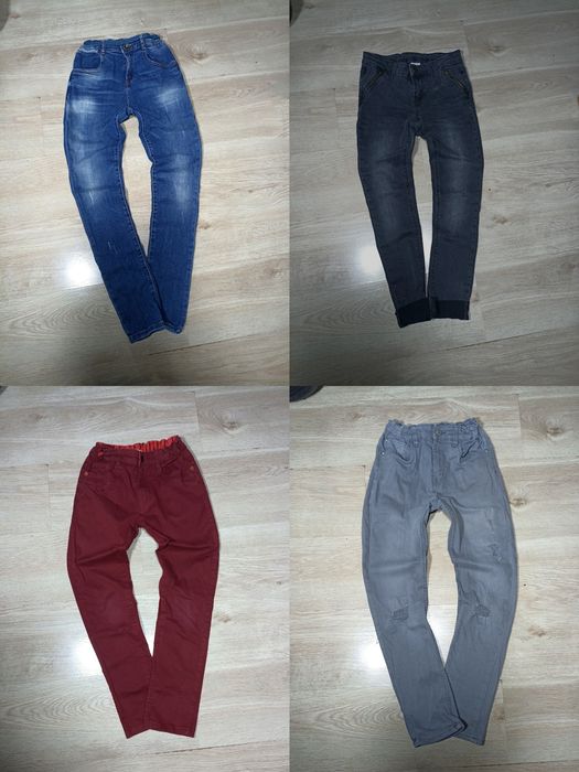 Spodnie dla chłopca rozmiar 146/152 h&m , Zara  - 11 sztuk