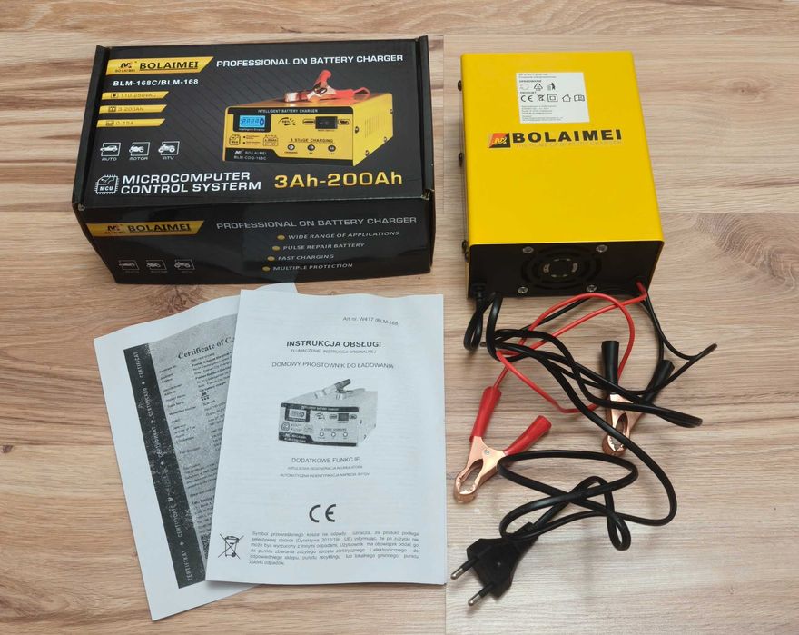 Prostownik / ładowarka BOLAIMEI BLM-168C / BLM-168 – NOWY