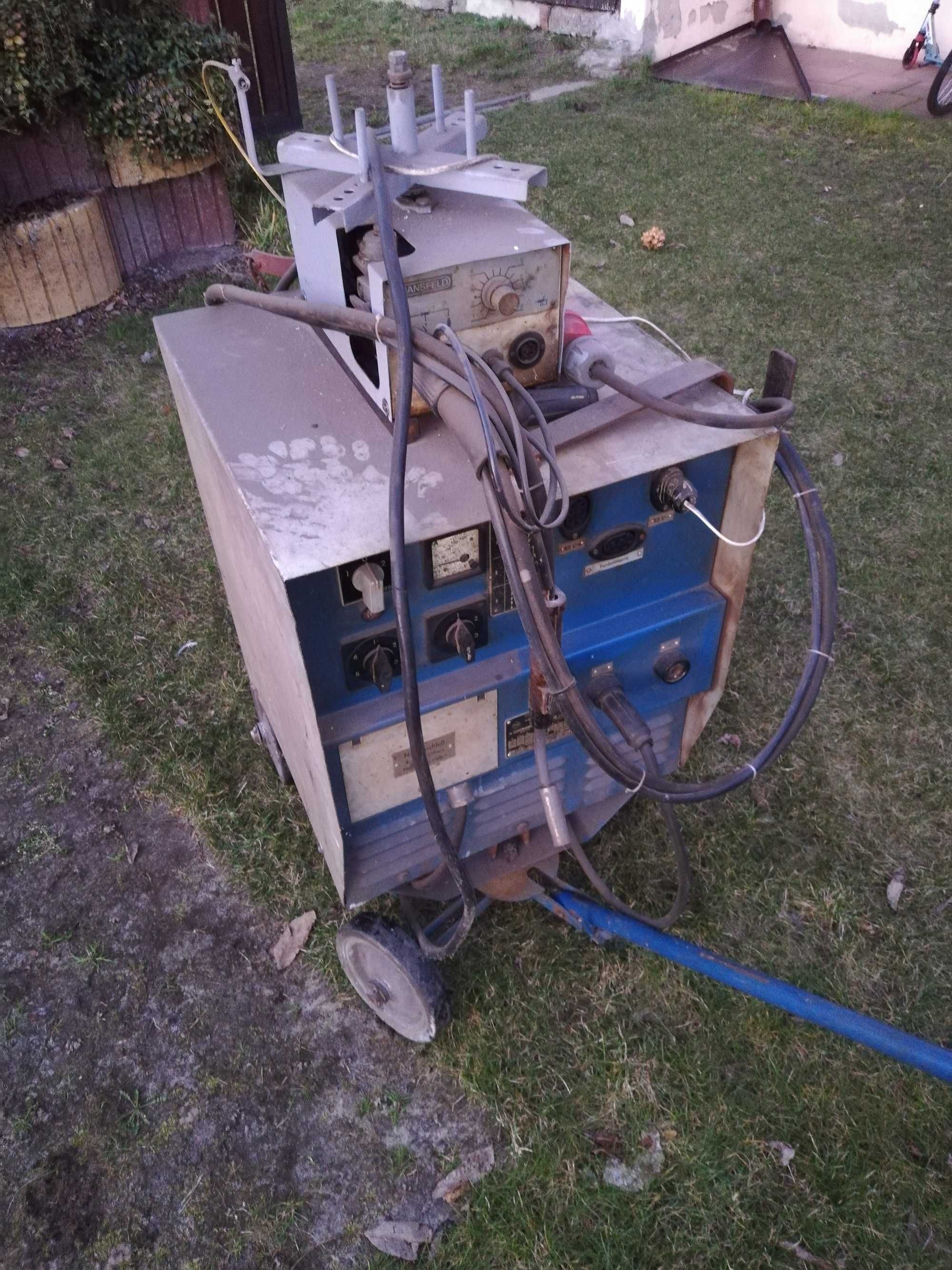 Spawarka migomat DDR Compakta RGS a 315.1 A podajnik Mansfeld 315 A