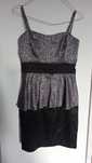 Sukienka koktajlowa vintage Vila r M